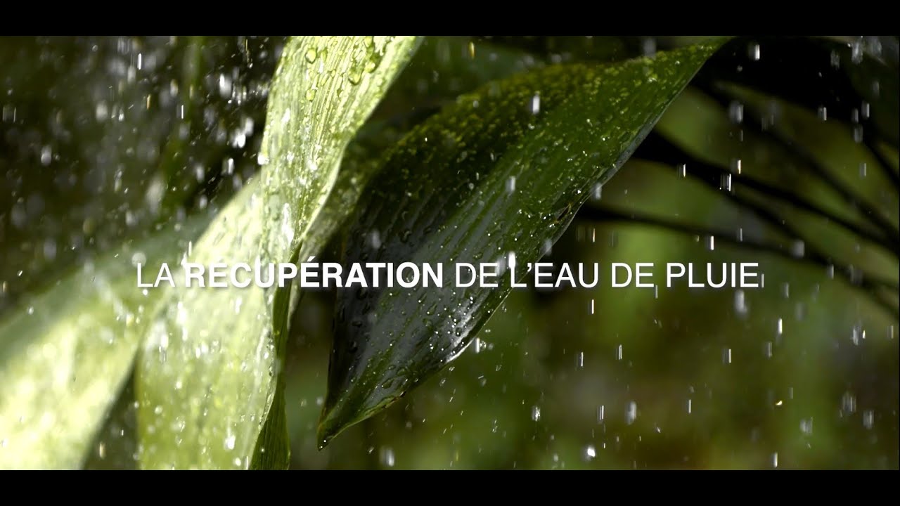 AQUAKEEP la récupération de l'eau de pluie